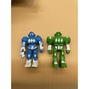 Vintage Soma Sonic Ranger Warriors Action Figures 2" Lot‎ of 2